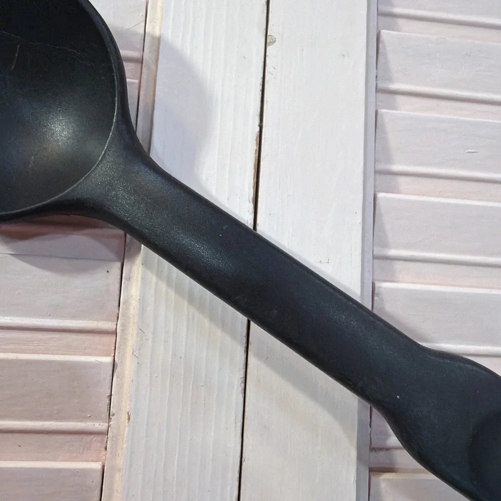 Pampered Chef‎ Black Nylon Solid Basting Serving Spoon #2349 Heat Resistant USA